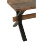 Voir la diapositive 4 : Paris Prix Table à Manger en Bois Vieilli  Fannie  180cm Marron