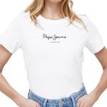 Pepe Jeans T shirt  Femme Pepe jeans Wendy. Coloris disponibles : Blanc