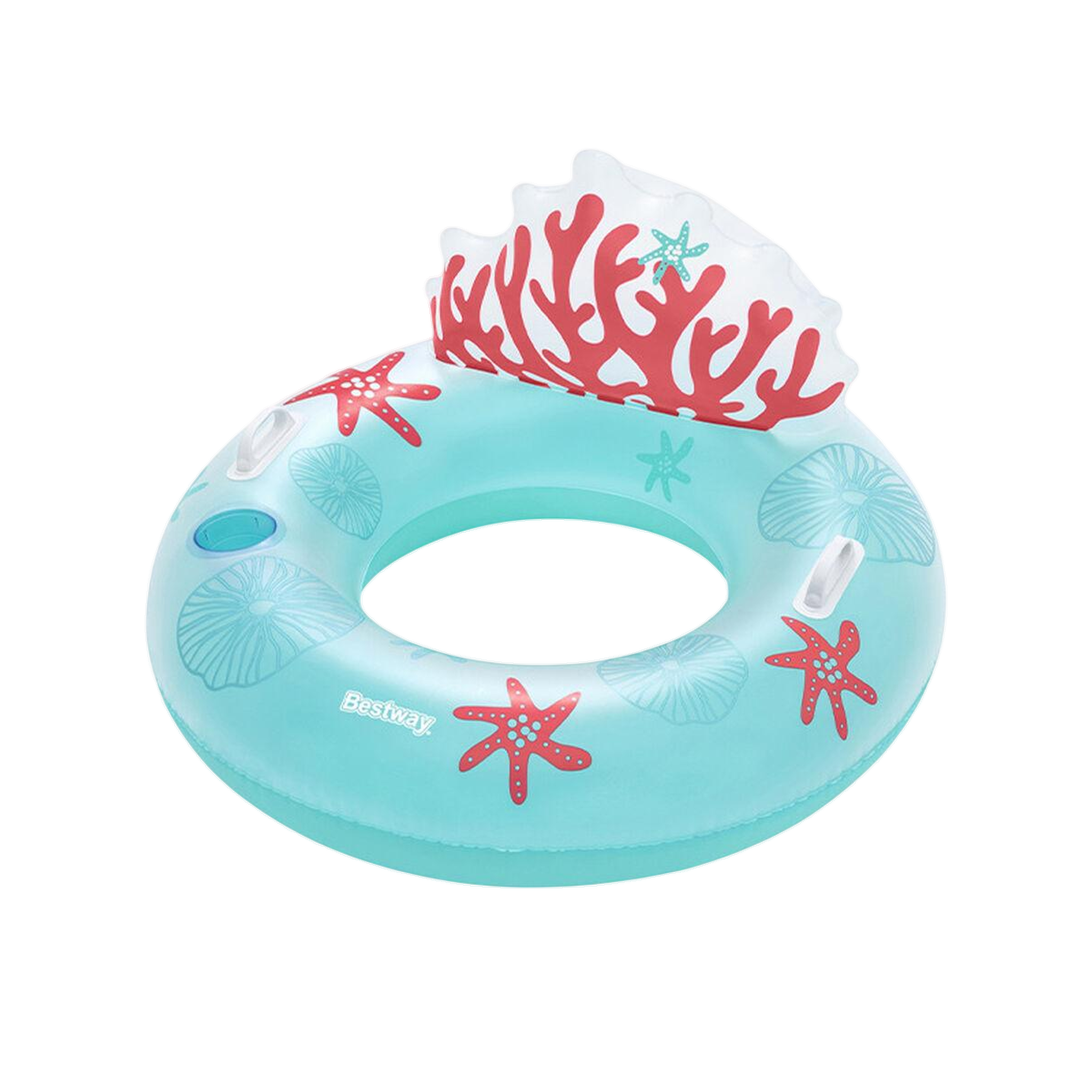 BESTWAY flotteur gonflable coral bliss 117 cm multicolore
