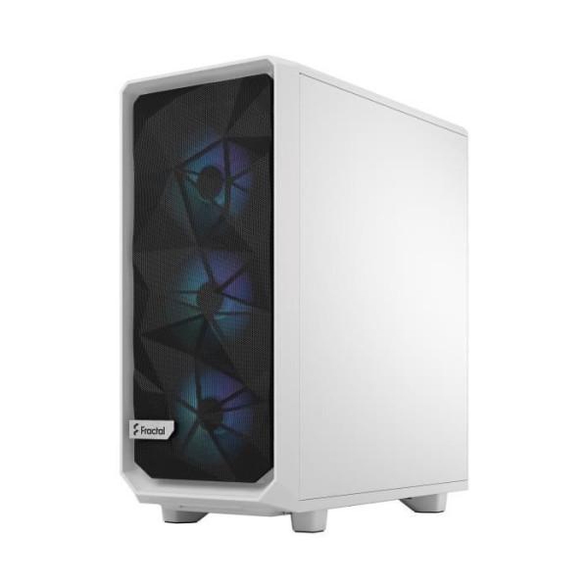 Fractal Design Boîtier PC FRACTAL DESIGN Meshify 2 Compact RGB White TG Clear Tint ATX