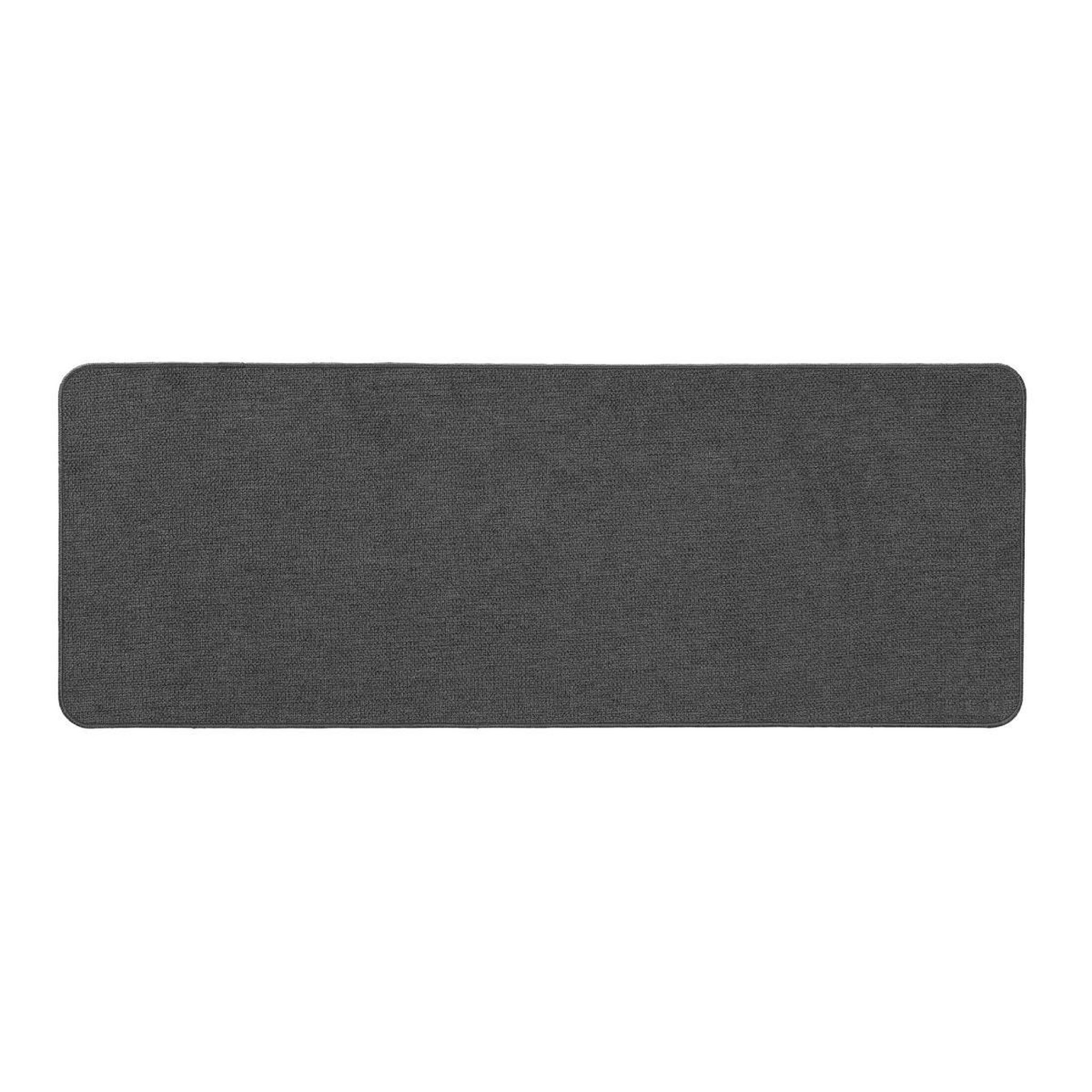 Douceur d'Intérieur Tapis déco  simeo  45x120cm anthracite