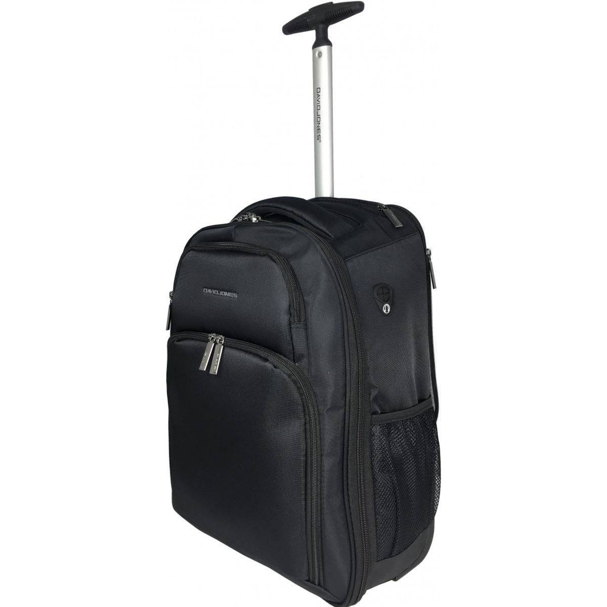 David Jones Sac à dos à roulettes porte-ordinateur 15.6