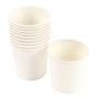 Voir la diapositive 1 : Paris Prix Lot de 50 Gobelets en Carton  Café  12cl Blanc