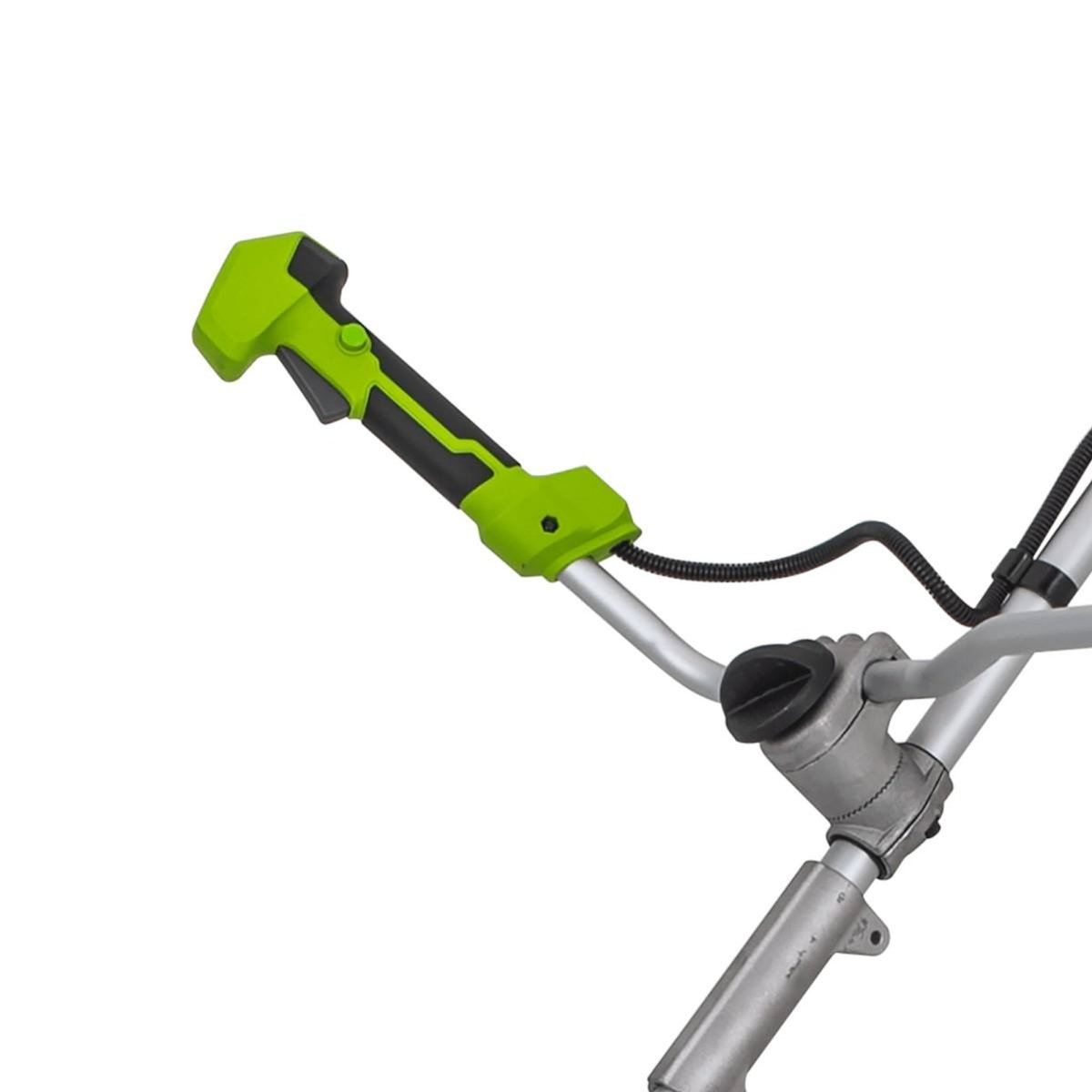 VITO Débroussailleuse et Coupe bordure 40V 2 Batteries Lithium 4Ah + Chargeur Double Lame 3 dents Bobine de fil nylon et Harnais VITO