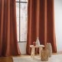 Voir la diapositive 4 : Paris Prix Rideau à Œillets Bouclette  Wooly  140x240cm Terracotta