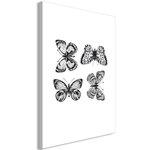 Paris Prix Tableau Imprimé  Four Butterflies. Coloris disponibles : Multicolore