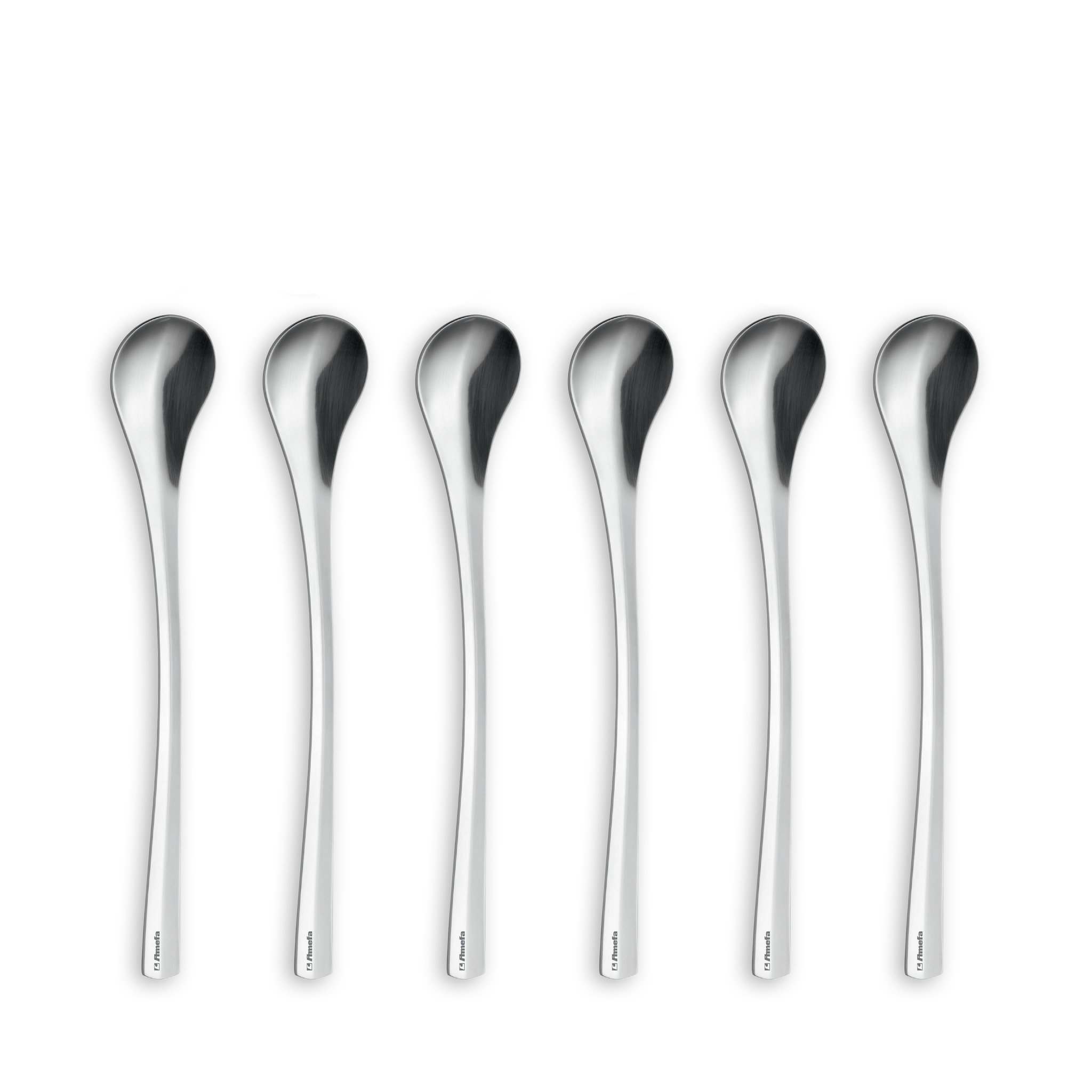 Lot de 6 cuillères sorbet acier 18/0 CELEBRATION 