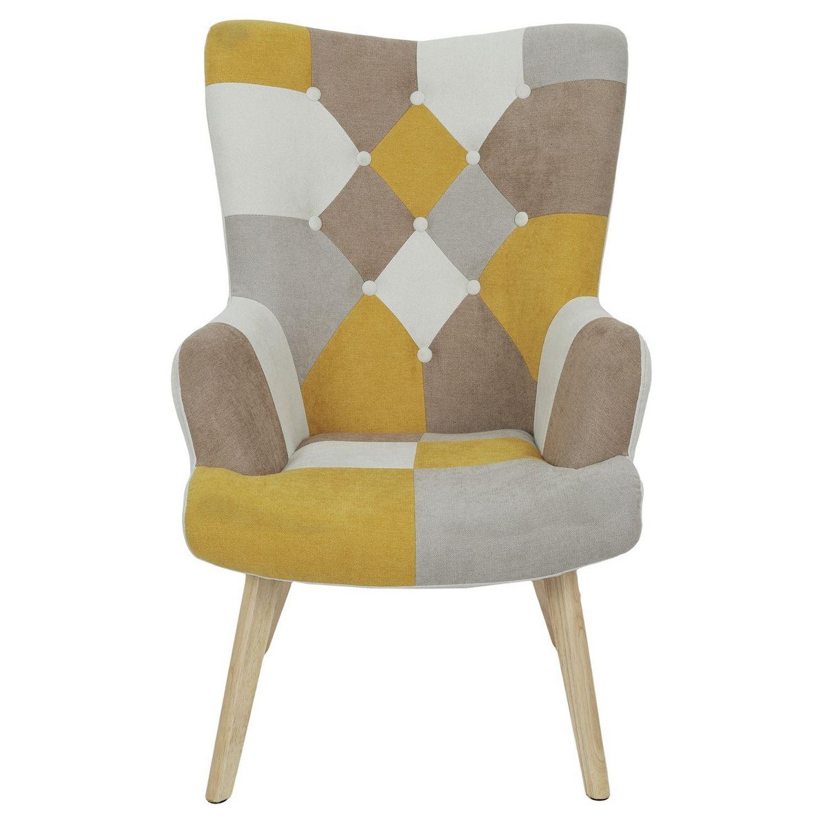 TOILINUX Fauteuil Helsinki Patchwork