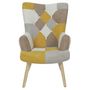 Voir la diapositive 4 : TOILINUX Fauteuil Helsinki Patchwork