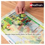 Nathan Puzzle cadre 15 p  les animaux de la foret