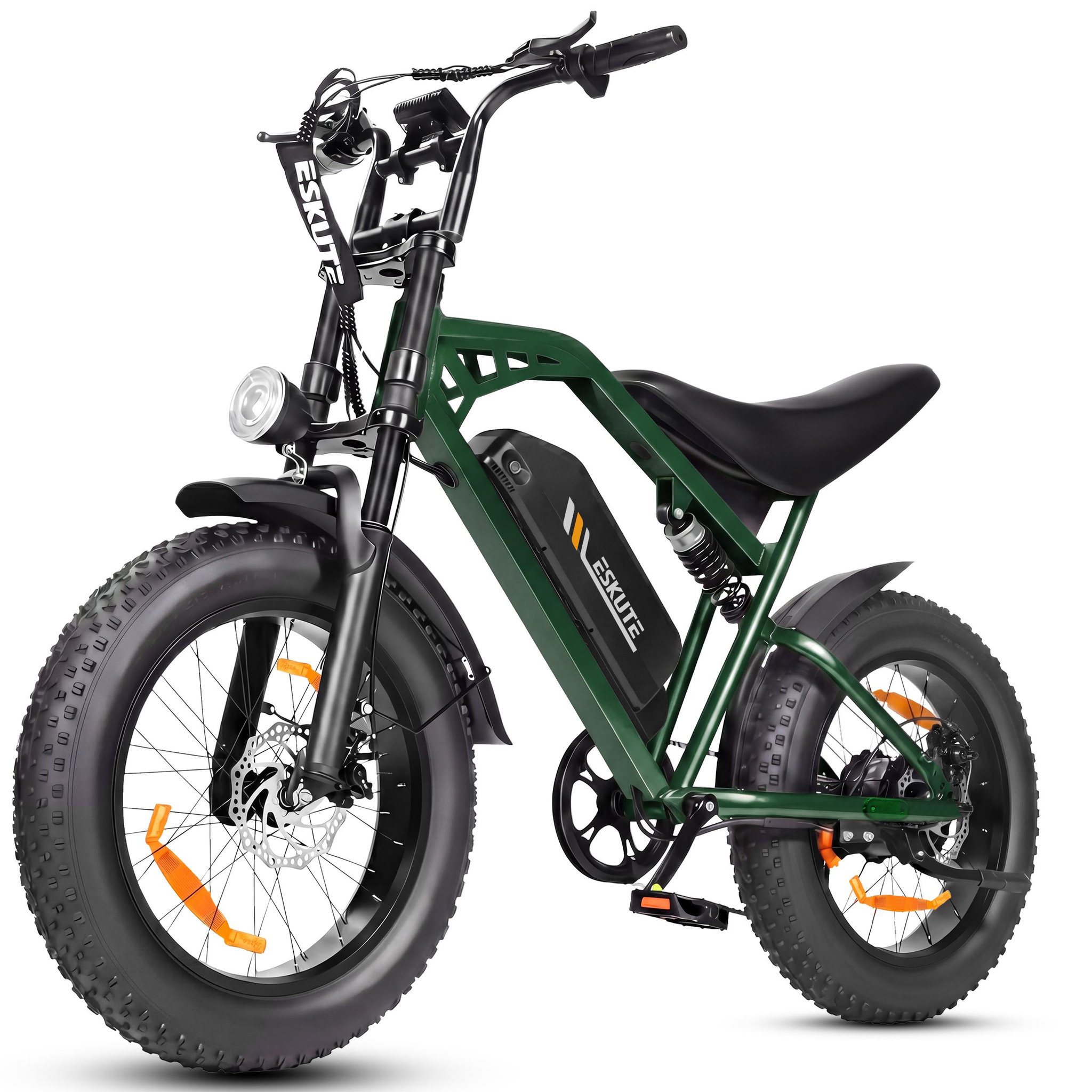 Voir la diapositive 4 : ESKUTE Vélo électrique ESKUTE V202, 48V 20,8Ah
