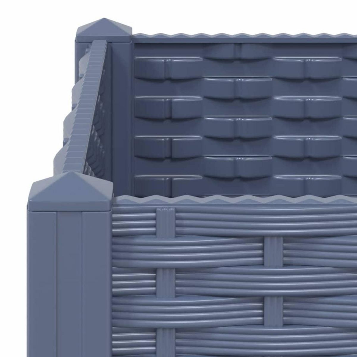 VIDAXL Lit sureleve 120x40x38 cm Polypropylene