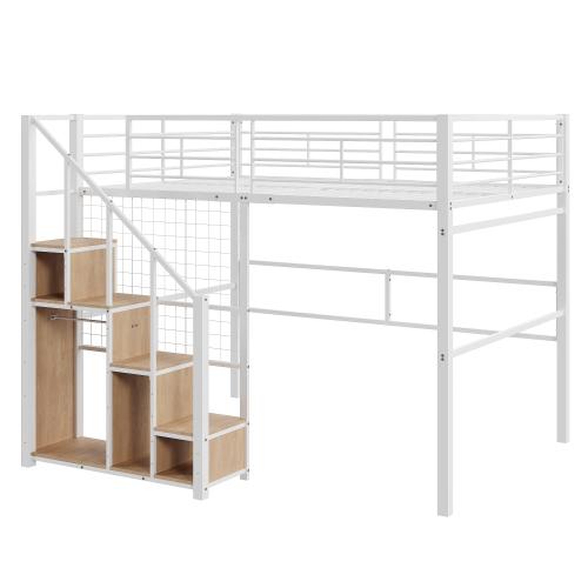 Voir la diapositive 1 : MERAX Lit mezzanine enfant