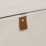 Voir la diapositive 6 : FIVE Table de Chevet 2 Tiroirs  Tissa  51cm Beige