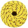 Voir la diapositive 3 : VIDAXL Corde de bateau Jaune 14 mm 25 m Polypropylene