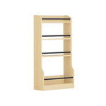 SOBUY SoBuy - Étagère Murale à 3 étagères - Nordique - KCR12. Coloris disponibles : Blanc