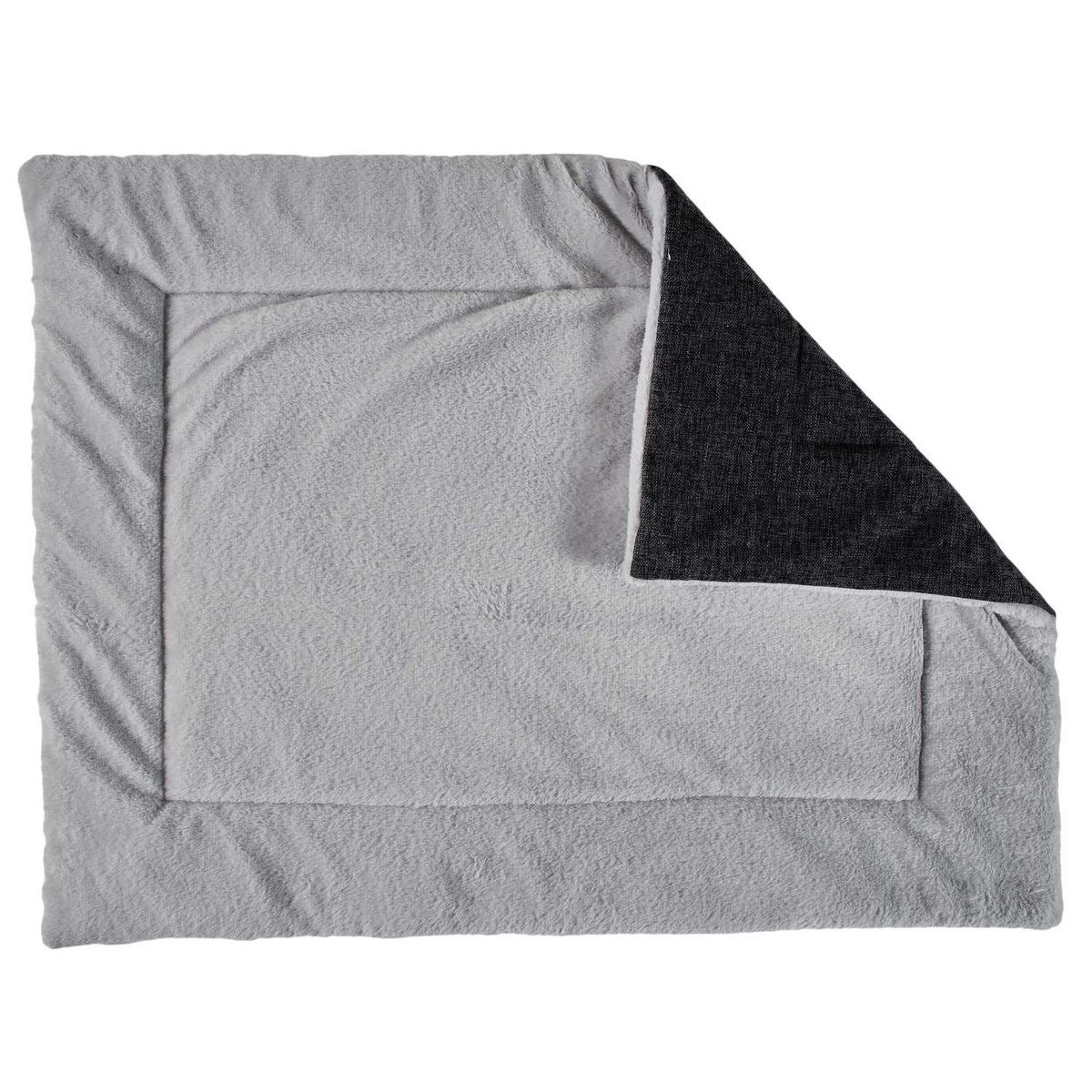 The concept Factory Tapis doux Jazz pour chien et chat - Gris