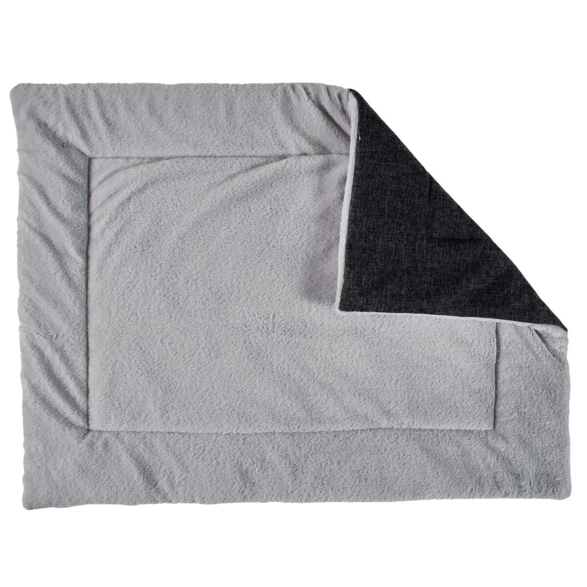 The concept Factory Tapis doux Jazz pour chien et chat - Gris