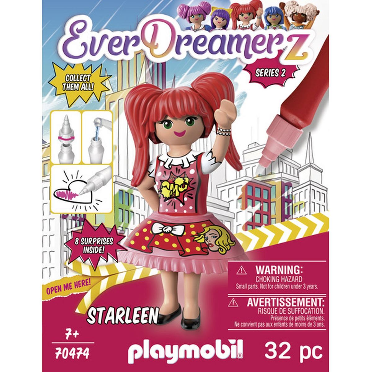 PLAYMOBIL 70474 -  Le monde de la BD - Starleen