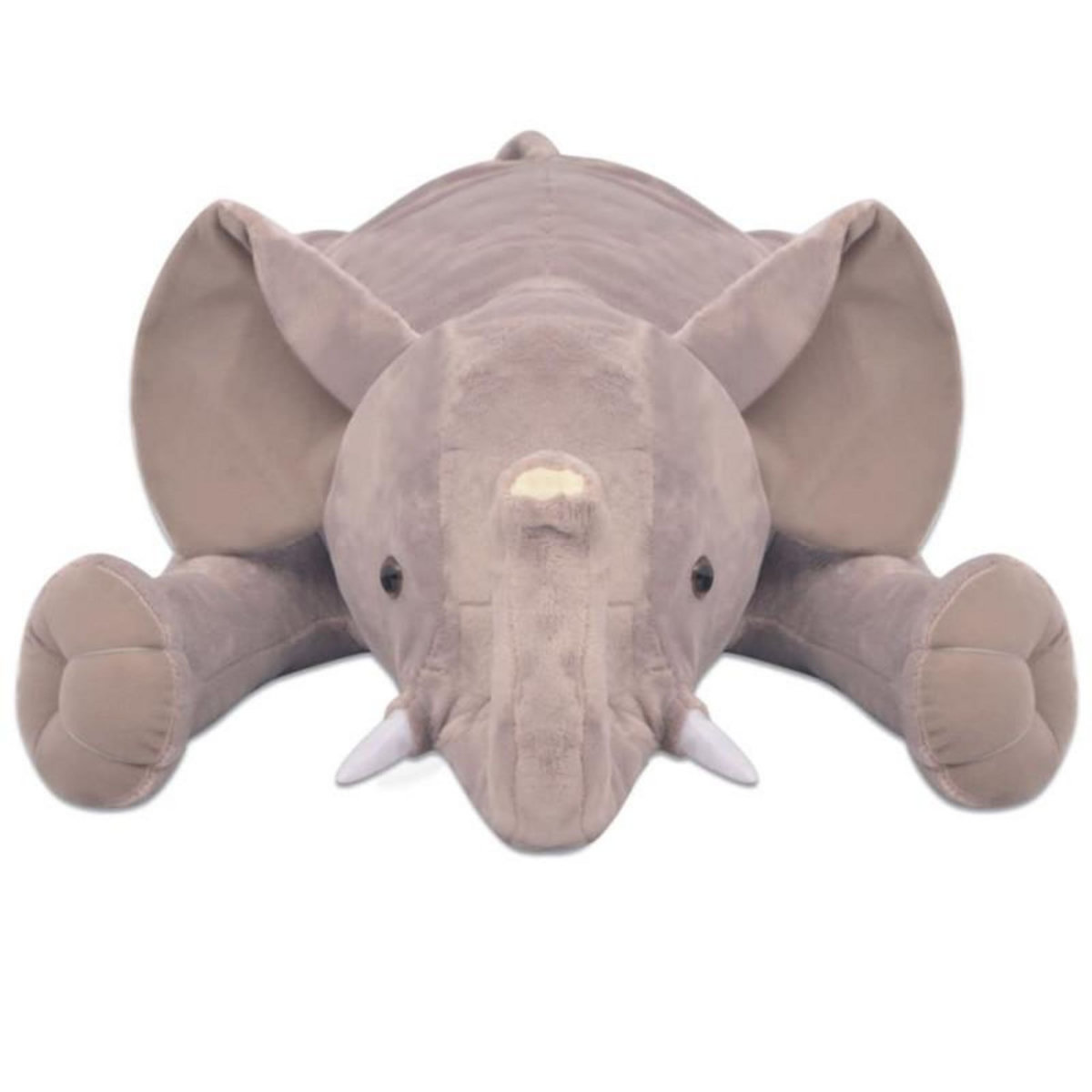 VIDAXL Éléphant jouet en peluche XXL 95 cm
