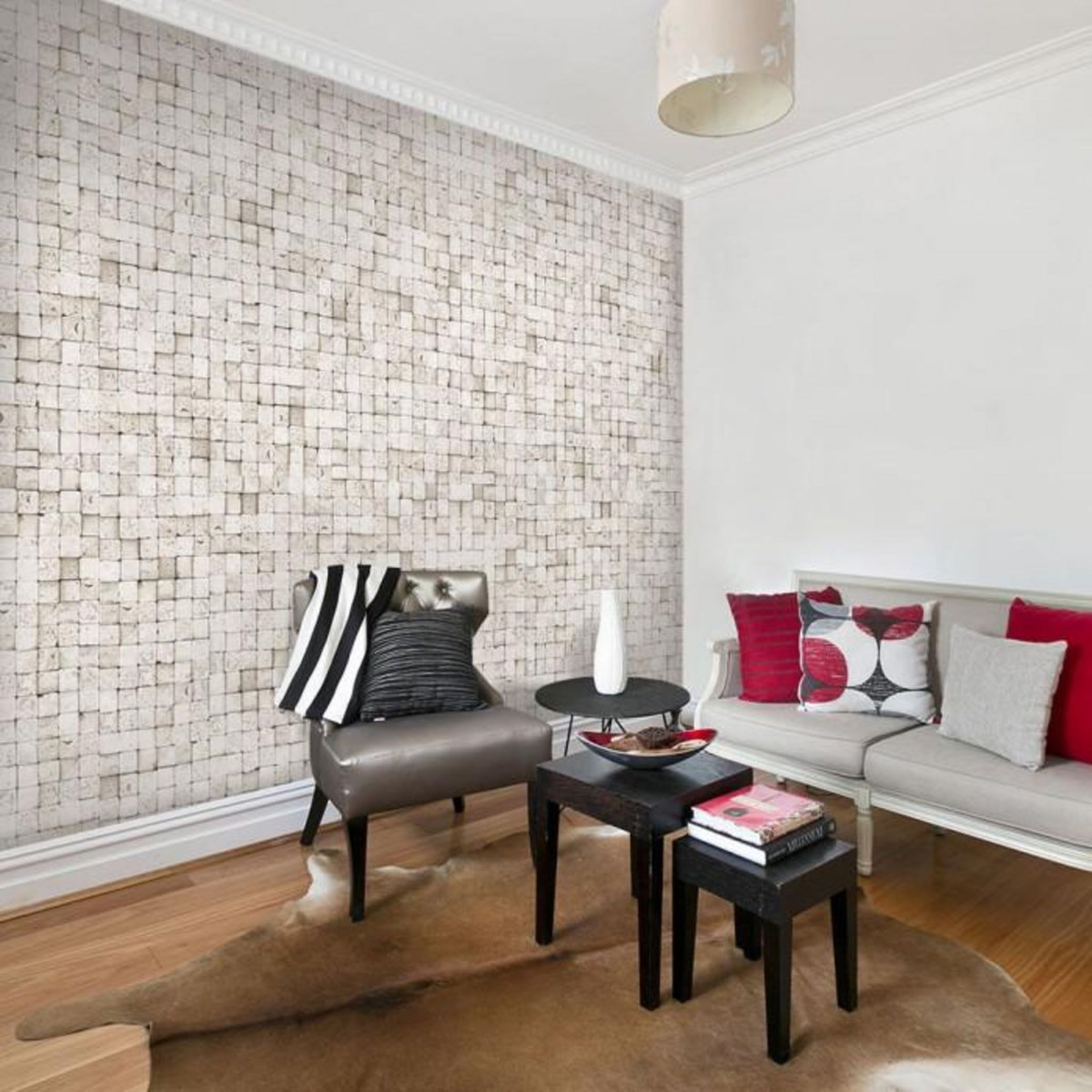 Paris Prix Papier Peint  Stones : Mosaic  50x1000cm