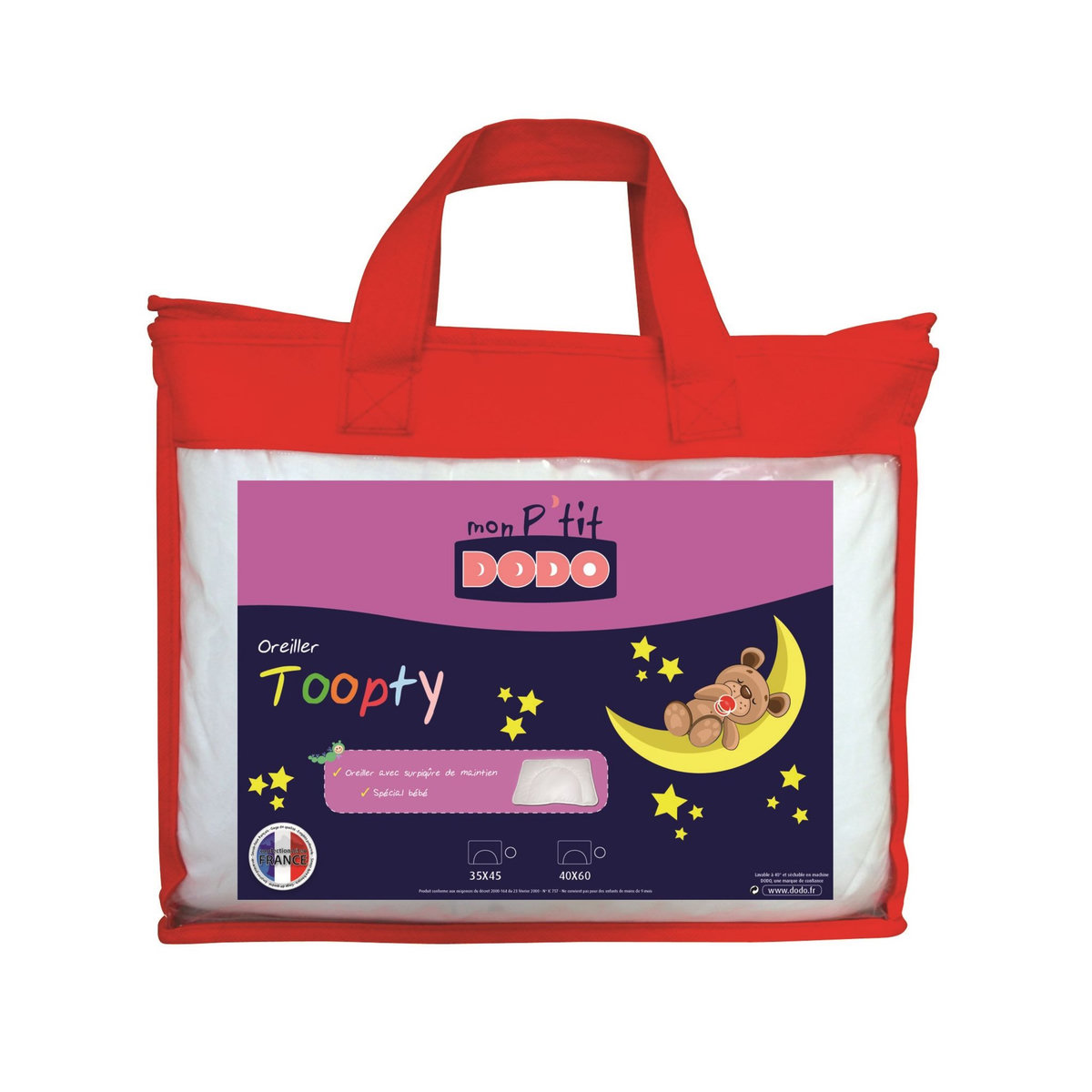 DODO Oreiller bébé DODO TOOPTY