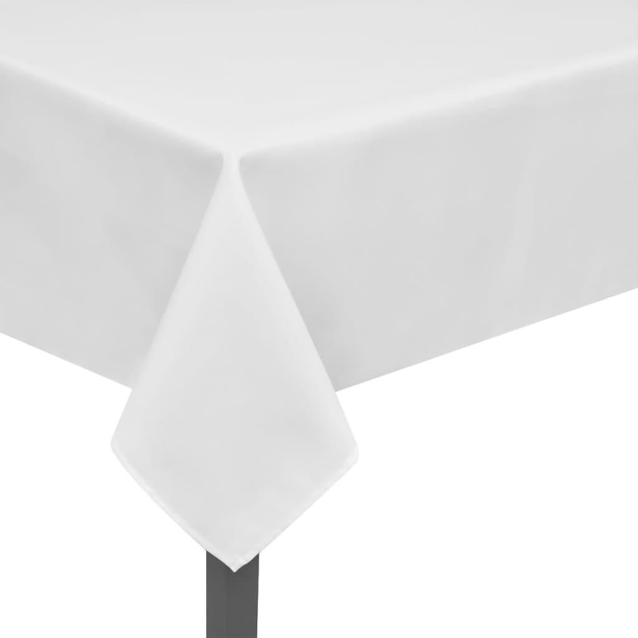 Voir la diapositive 2 : VIDAXL Nappes de table 5 pcs Blanc 250x130 cm