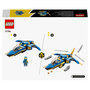 Voir la diapositive 8 : LEGO Ninjago 71784 Le Jet Supersonique de Jay &ndash; Évolution, Jouet de Ninja Évolutif, Construction Avion