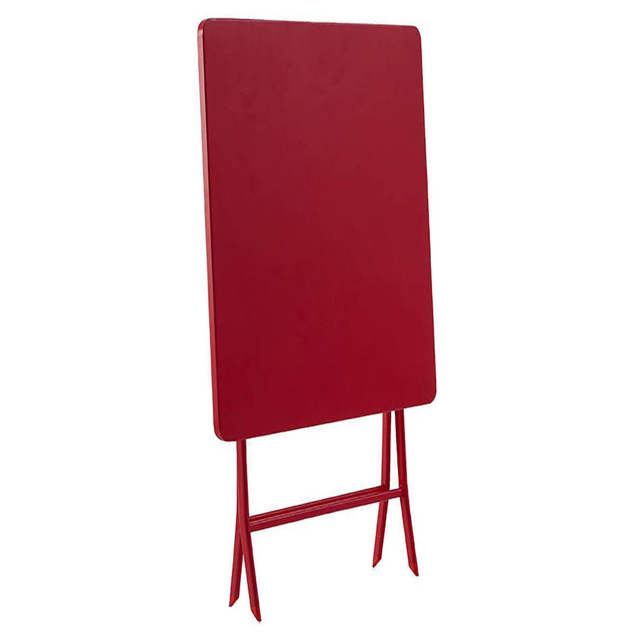 Voir la diapositive 3 : HESPERIDE Table de jardin carrée Greensboro 70 x 70 cm Groseille - Hespéride