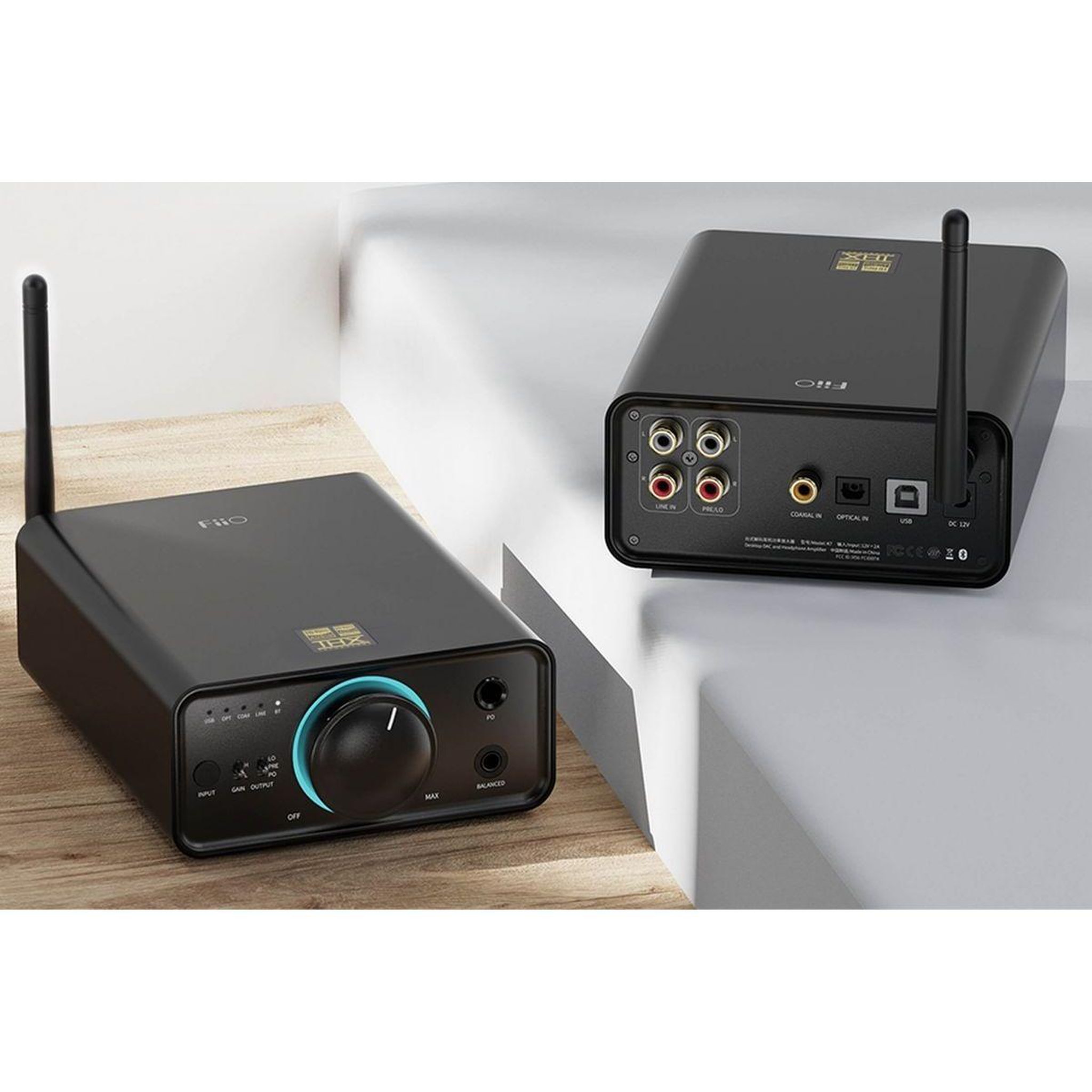 Voir la diapositive 5 : FIIO Amplificateur casque pour casque K7 DAC BT