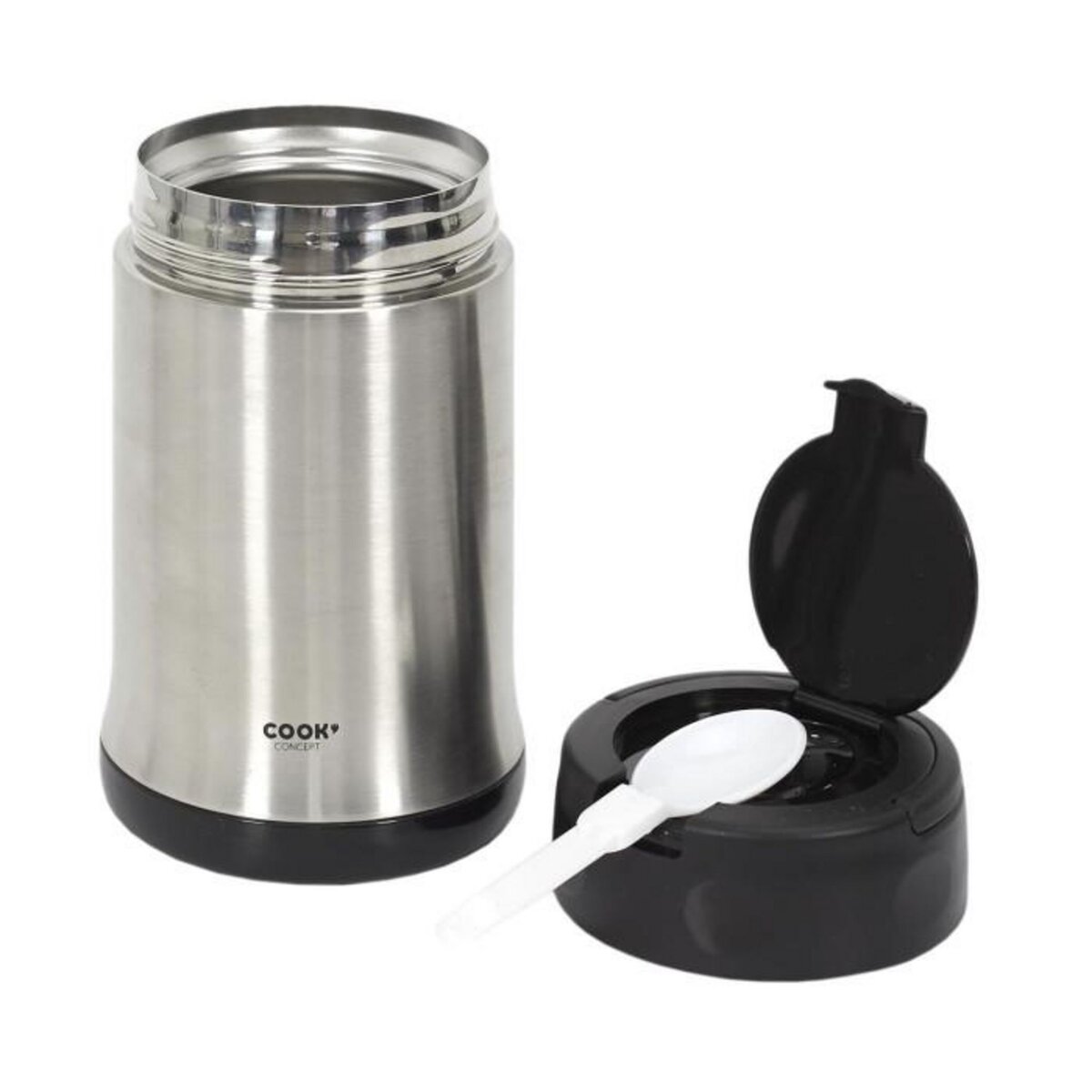 Paris Prix Bol à Soupe Isotherme  Couverts  50cl Inox