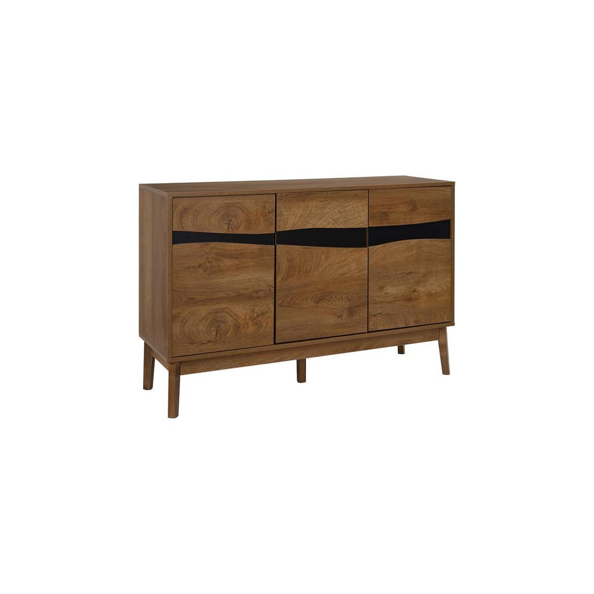 The Home Deco Factory Buffet 3 portes  forest  120cm marron