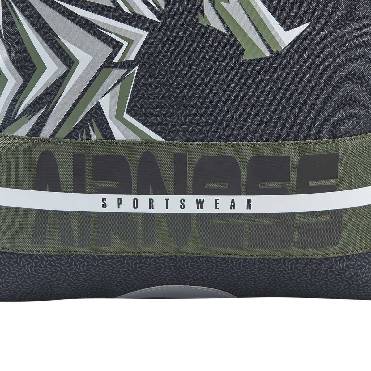 AIRNESS Sac à dos 1 compartiment kaki et noir