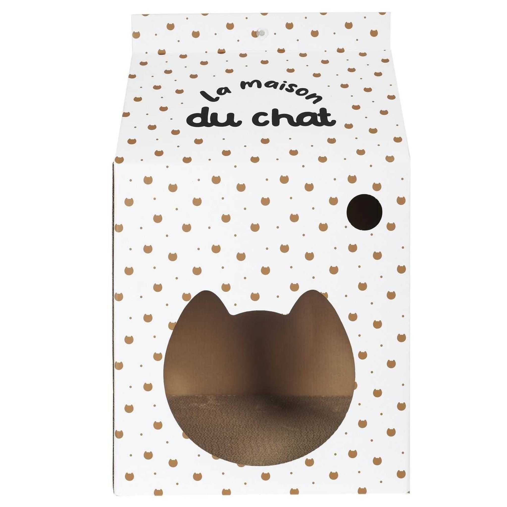 Voir la diapositive 3 : The concept Factory Griffoir pour chat la maison du chat - blanc