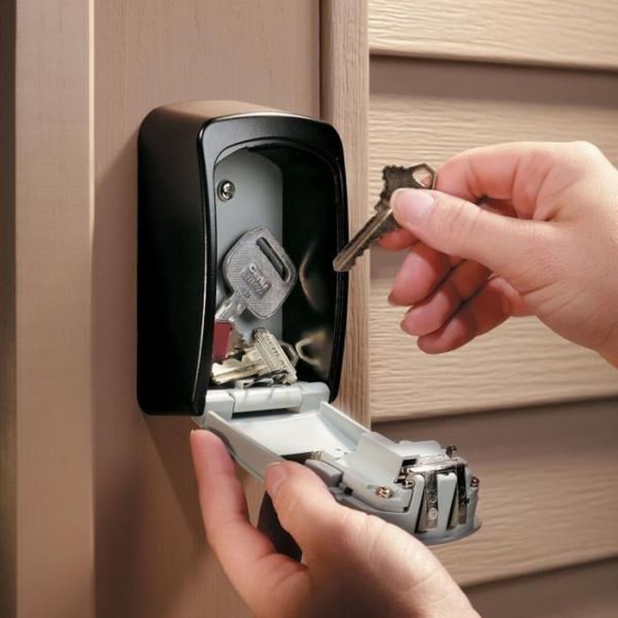 Voir la diapositive 5 : Master lock Master lock boite a clés sécurisée [medium] [fixation murale] - 5401eurd - select access partagez vos clés en toute sécurit