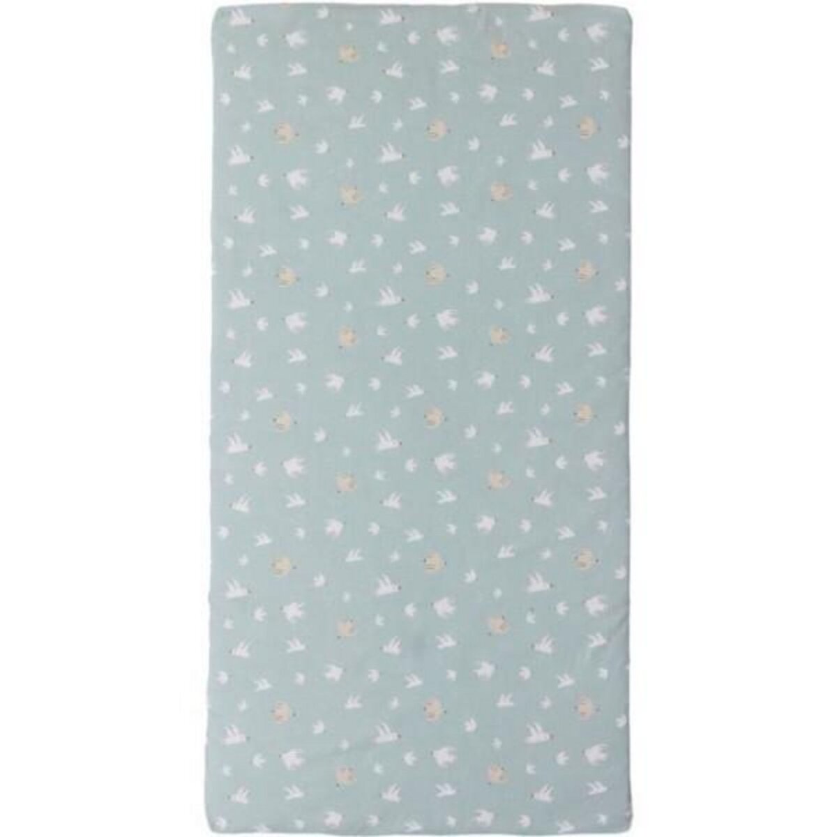 TINEO Matelas nomade Over the sea - 120 x 60 x 4 cm - Bleu - TINEO