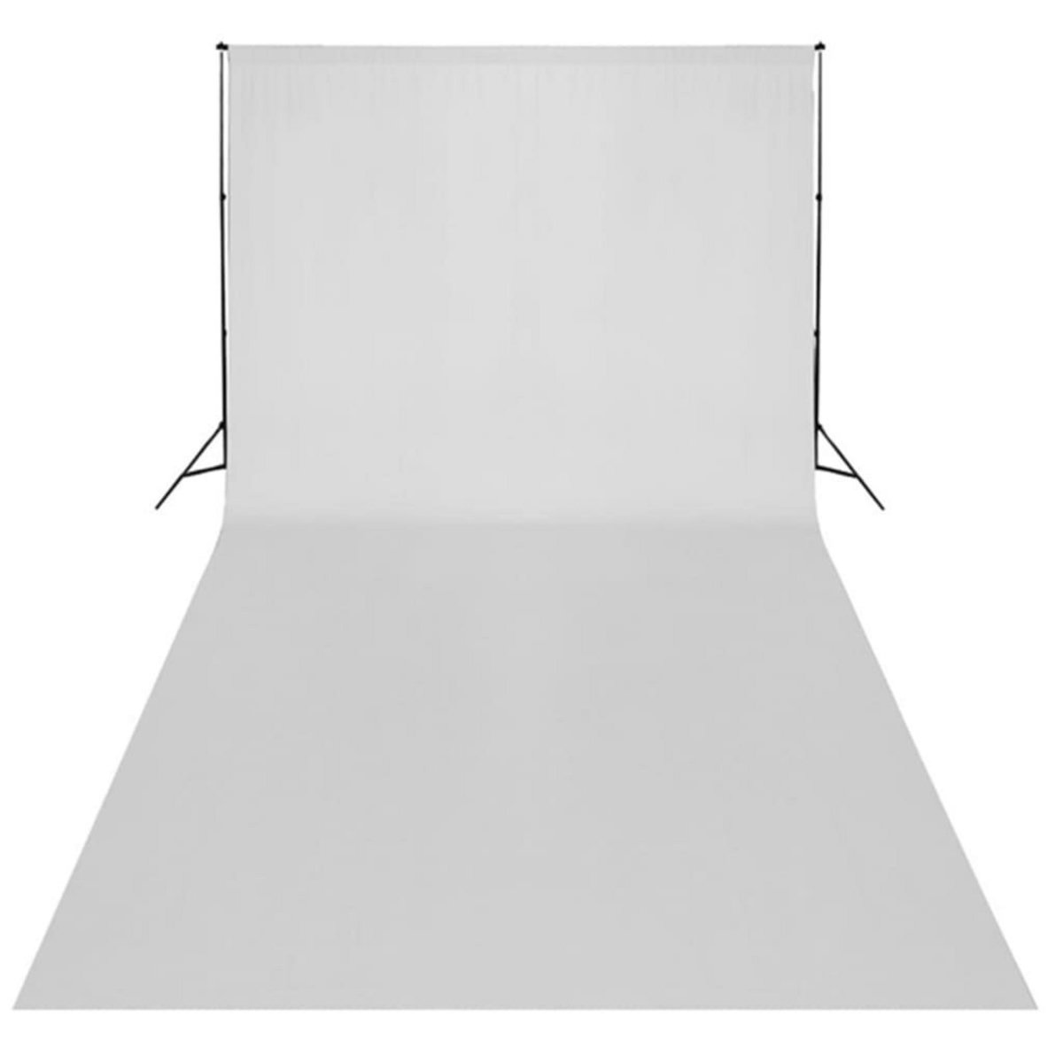 VIDAXL Kit de studio photo boîtes a lumiere toile de fond reflecteur
