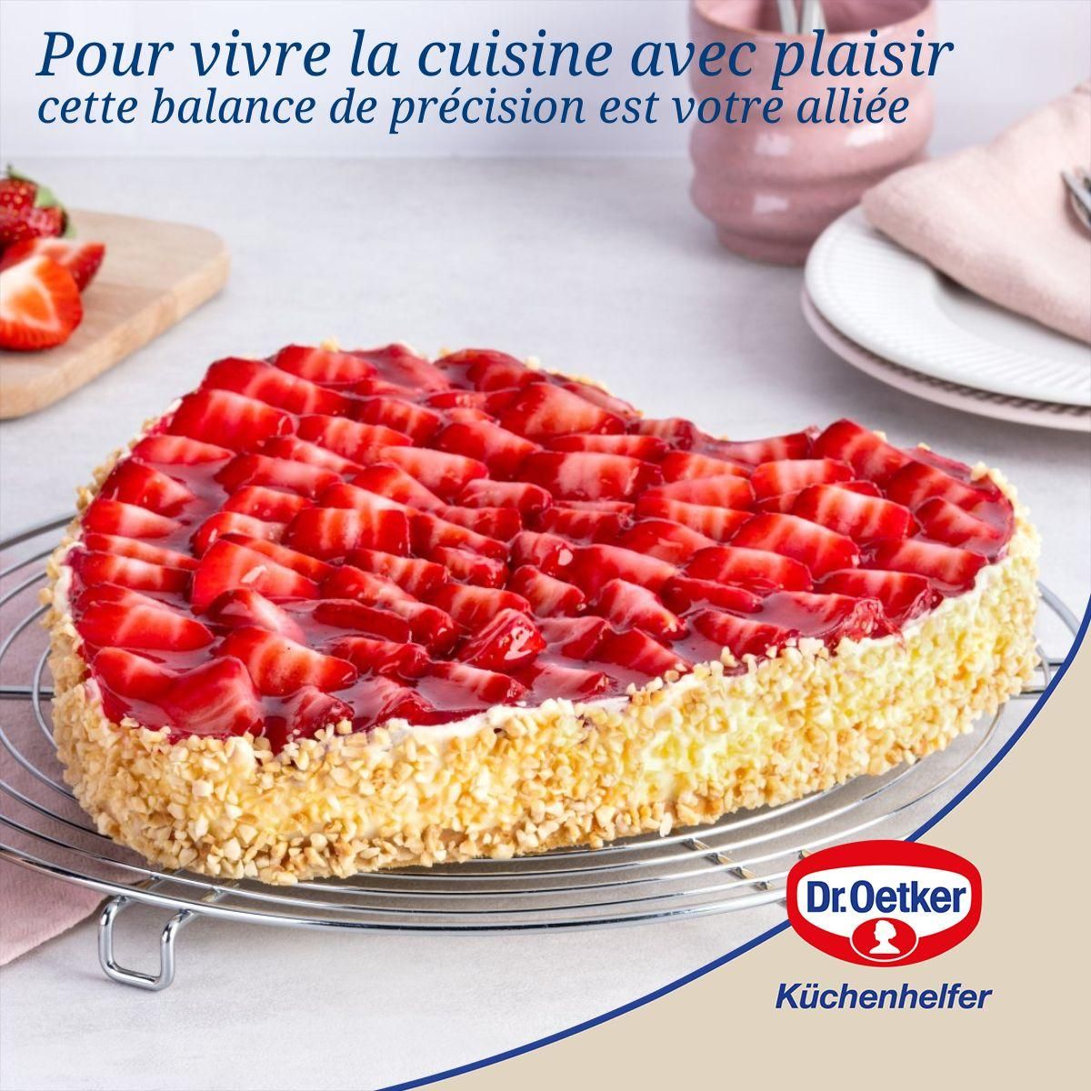 DR.OETKER Balance de cuisine sans pile 2 kg Dr. Oetker Baker Edition