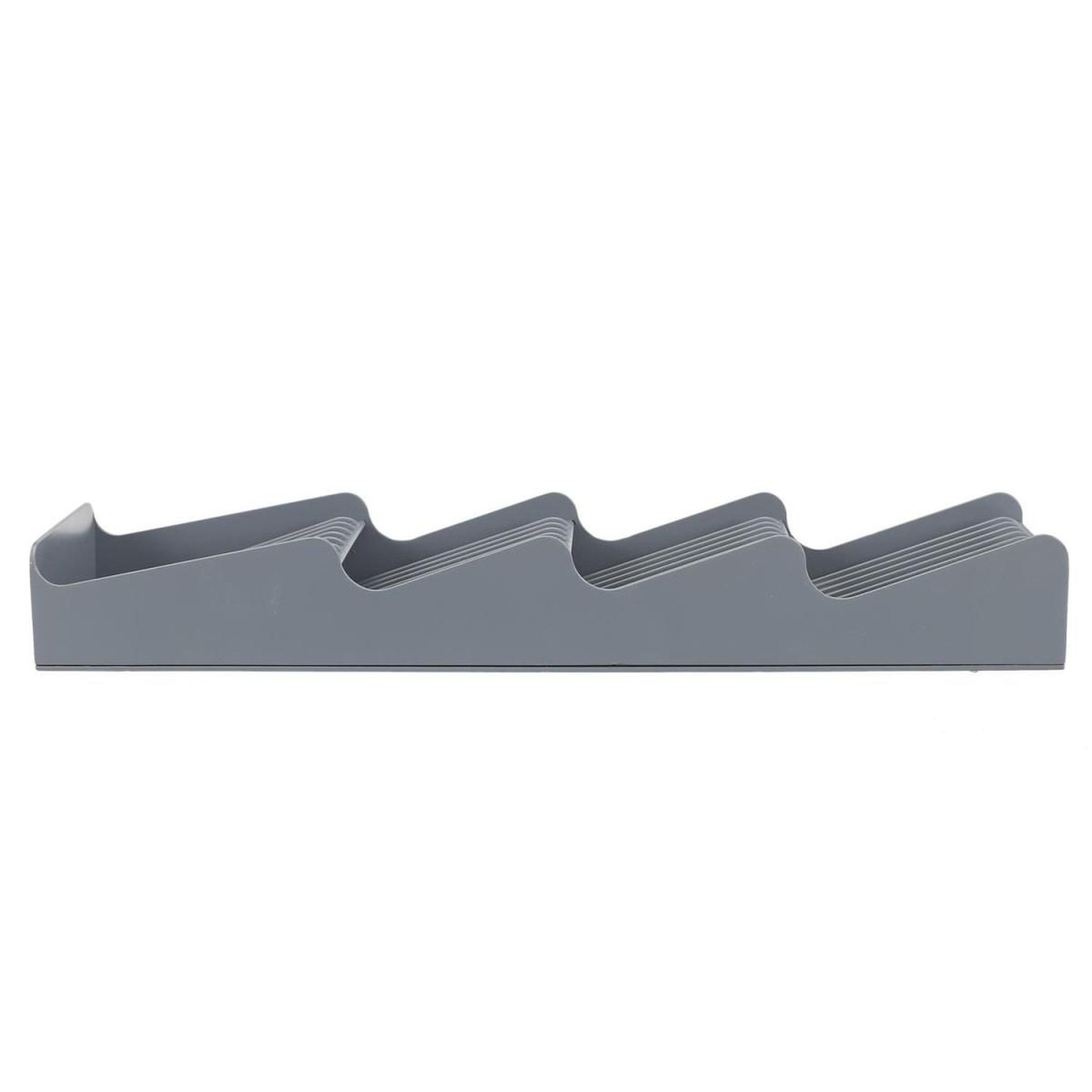 Voir la diapositive 2 : COOK CONCEPT Range-Couverts 4 Compartiments  Tiroir  39cm Gris