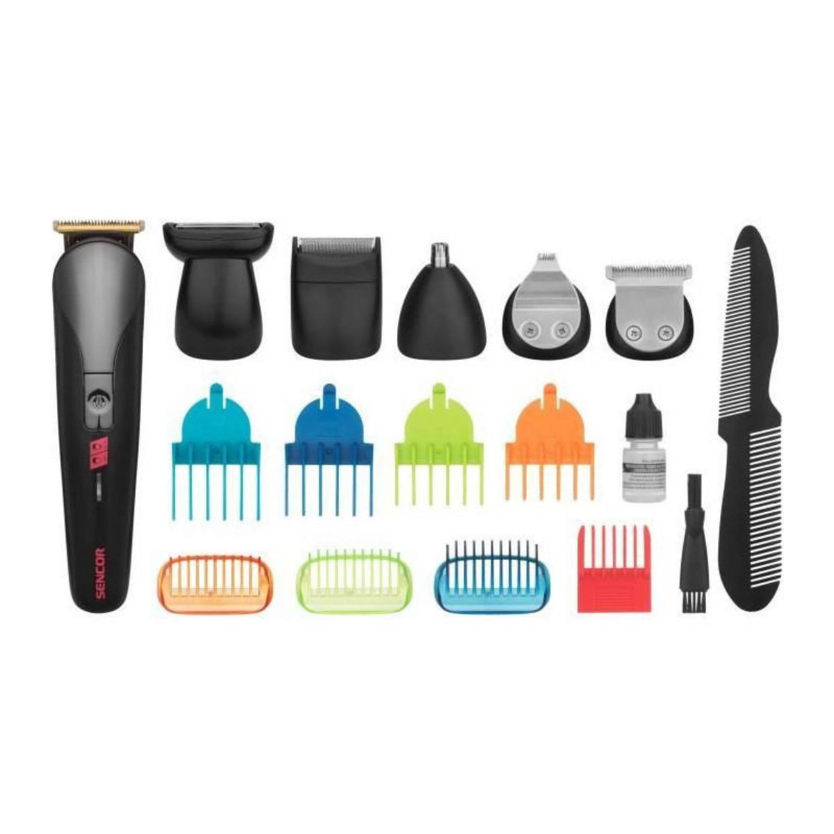 SENCO Tondeuse cheveux - SENCOR - SHP 7411BK - 12 accessoires - Noir