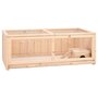 Voir la diapositive 1 : VIDAXL Cage a hamster 104x52x38 cm bois massif de sapin