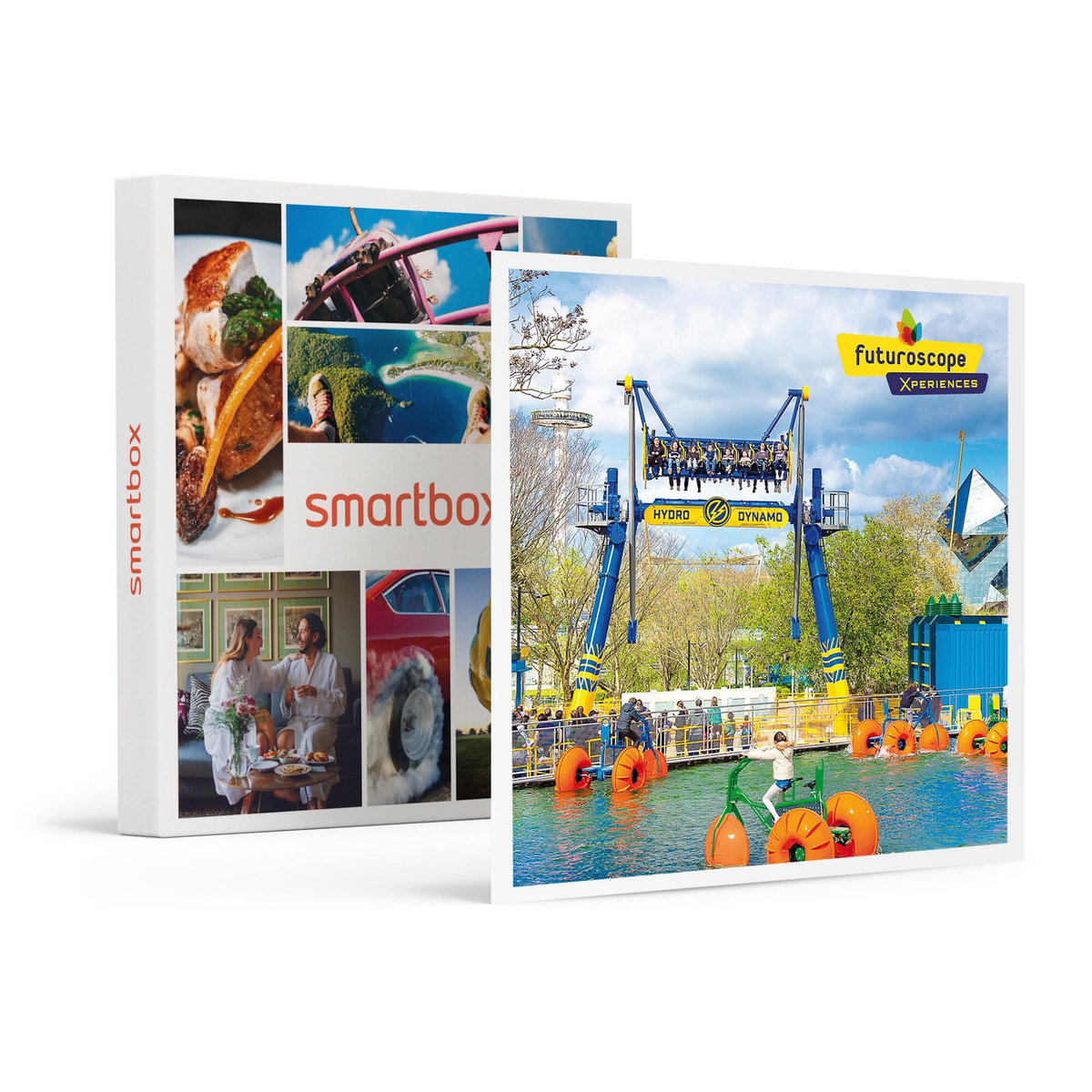Smartbox Journée au Futuroscope en 2026 : 4 billets en famille - Coffret Cadeau Multi-thèmes