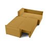 Voir la diapositive 3 : BEST MOBILIER Mike - canapé d'angle réversible - 4 places - convertible avec coffre - en velours