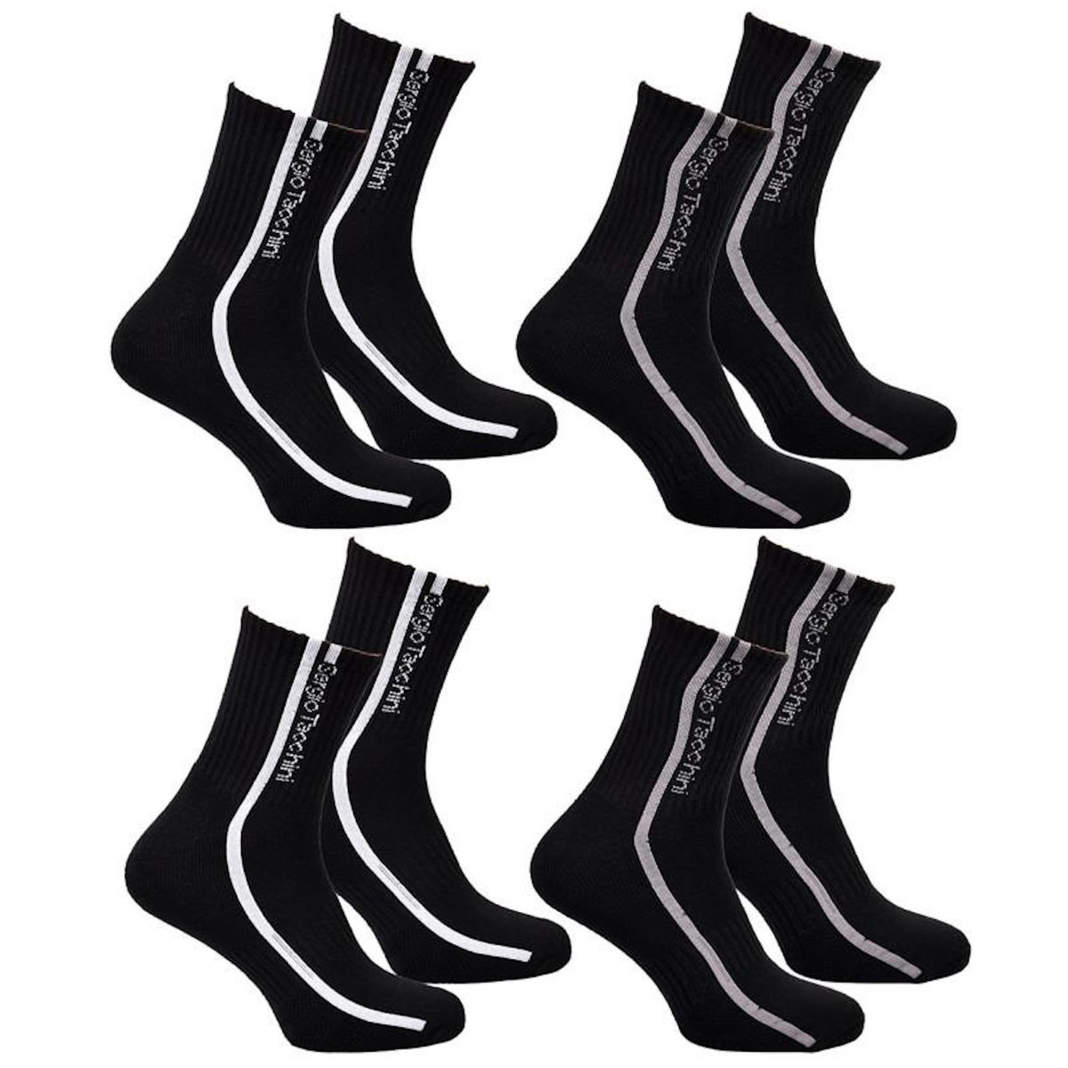 SERGIO TACCHINI Chaussettes QUARTER SERGIO TACCHINI Lot de 4 Paires