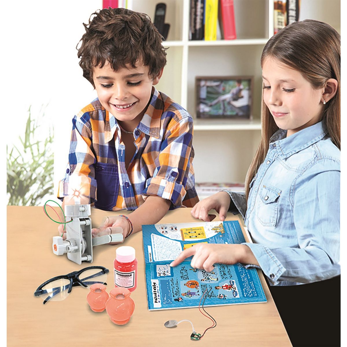 EDUCA Kit d'expériences - Il était une fois...les découvreurs