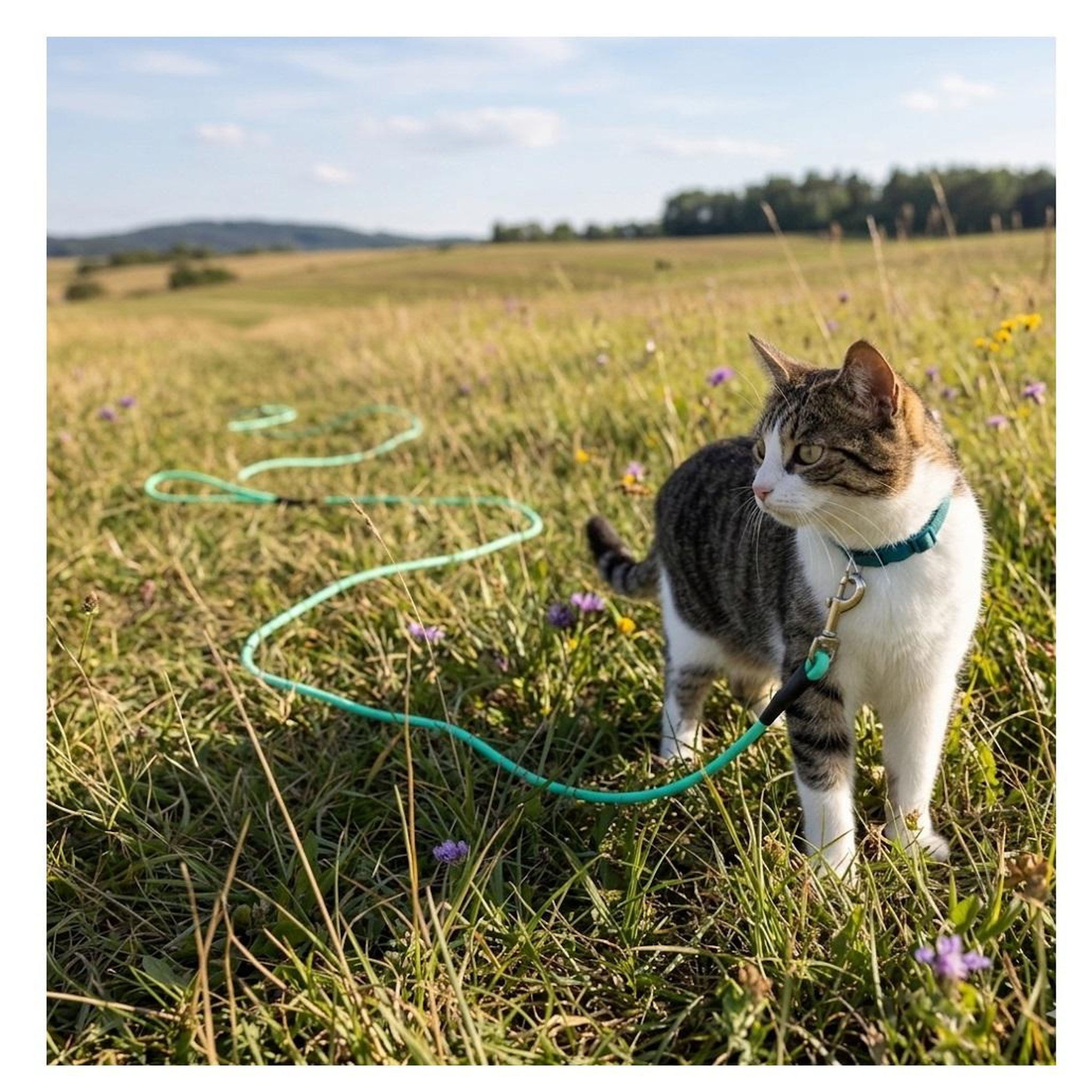 Voir la diapositive 6 : Eden Laisse d'entraînement et a pister caspar pour chat