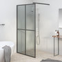 Voir la diapositive 1 : VIDAXL Ecran de douche 118x190 cm Verre trempe fonce