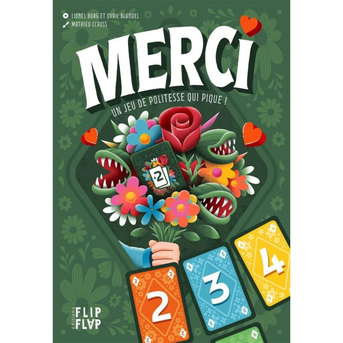 FLIP FLAP Jeu d'ambiance Flip flap Merci !