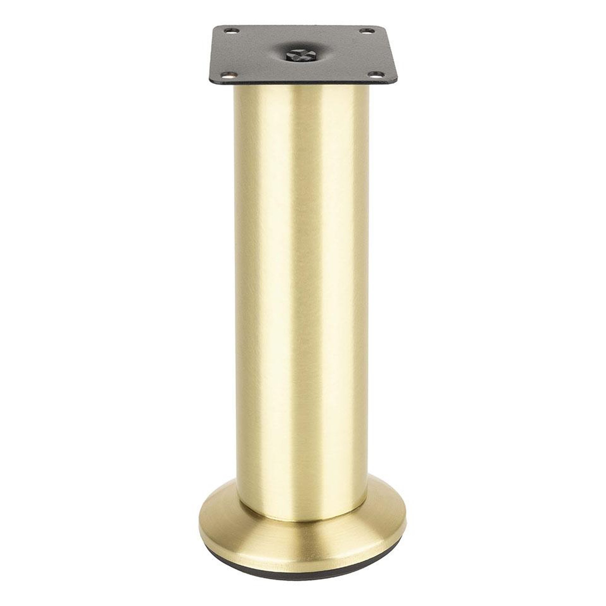 CENTRALE BRICO Pied de meuble fs001 200 mm réglable doré brossé