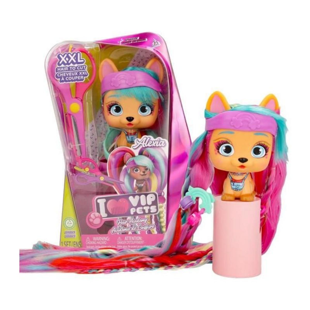 IMC Toys Figurine VIP Pets Hair Academy - Alexia